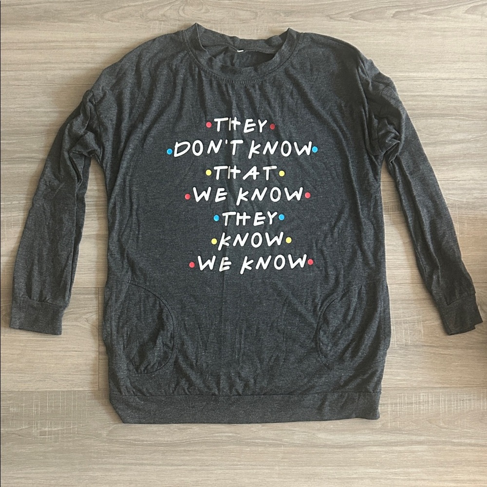 F.R.I.E.N.D.S Graphic Sweater with Pockets